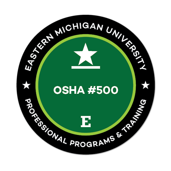 OSHA 500 Badge<br />
