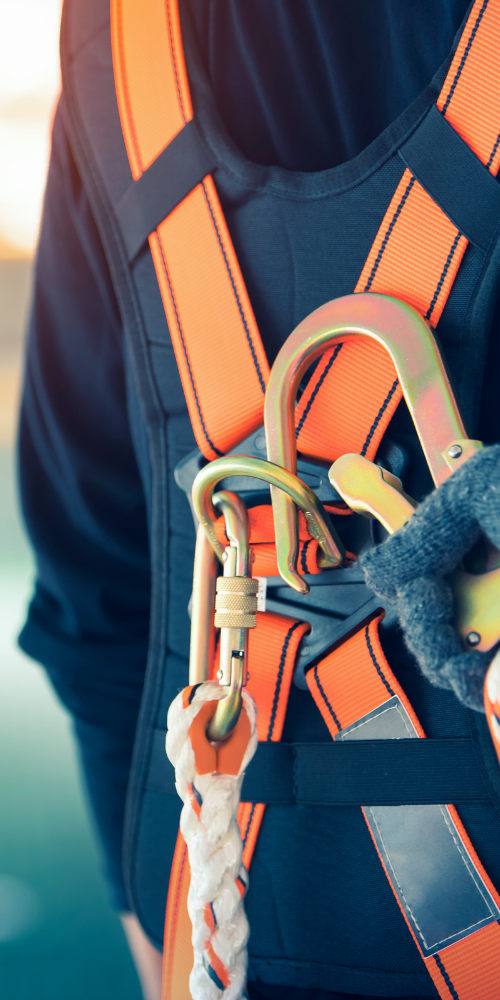 construction safety advisors working at height